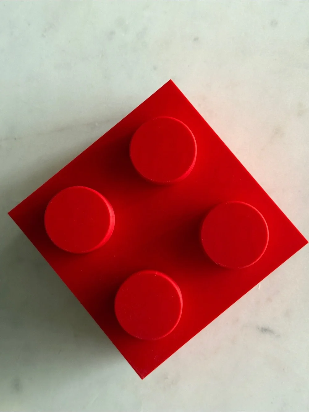 3D Printed Red Giant Oversized Building Block